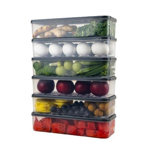 Air Tight Plastic Storage Containers Set for Kitchen