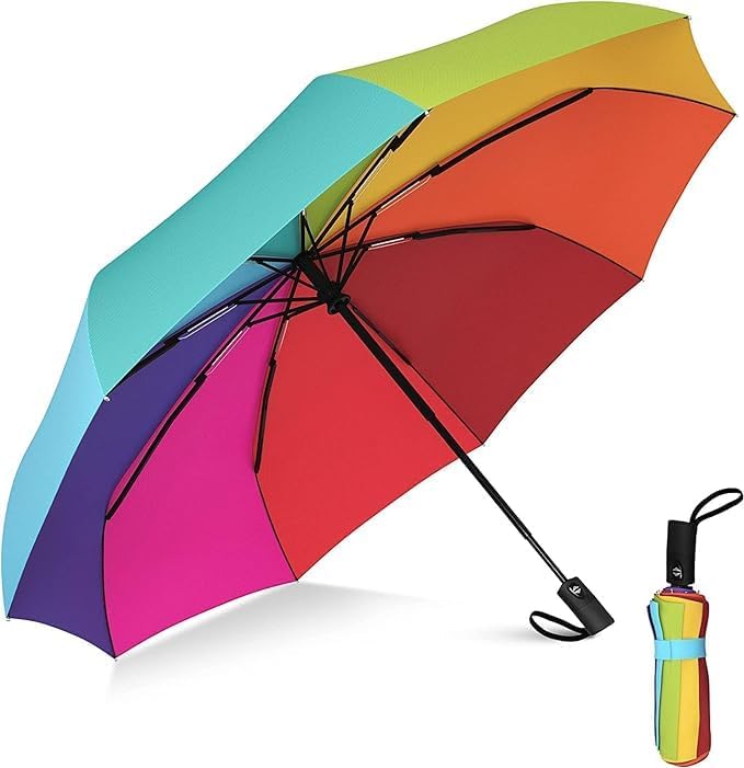 Rainbow Auto Umbrella