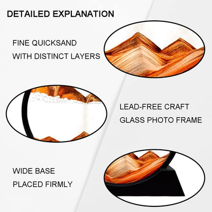 7 Inch Quick Sand Art Painting