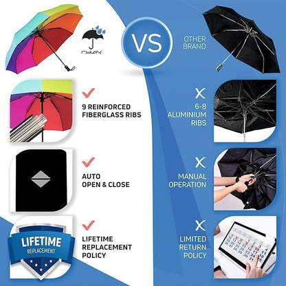 Rainbow Auto Umbrella