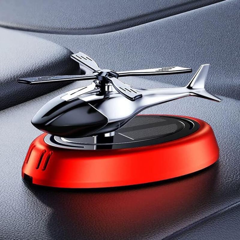 Solar Helicopter Car Air Freshener