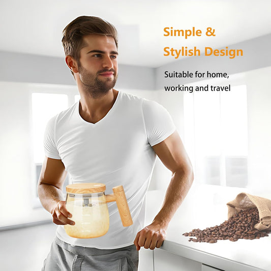 Self Mixing Coffee Mug