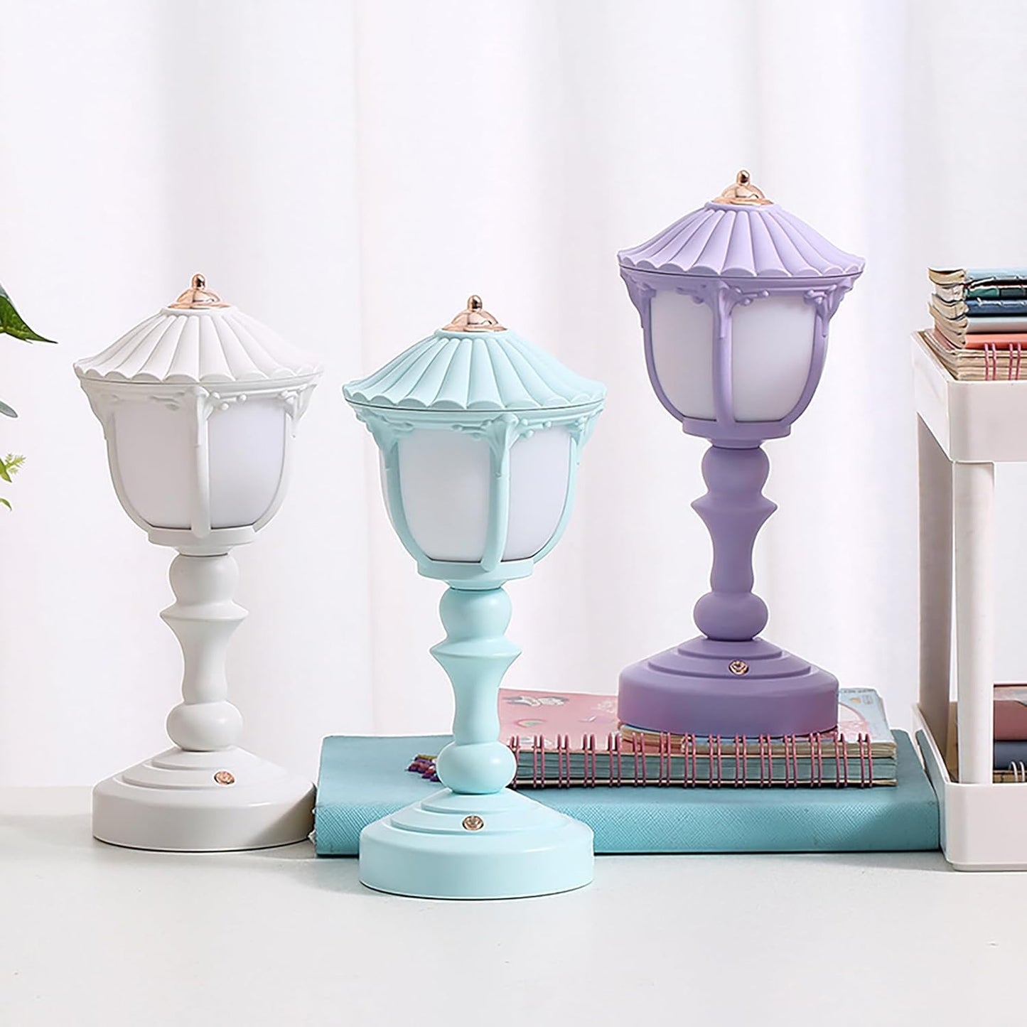 Night Light Vintage Switch Buttons Led Lamp