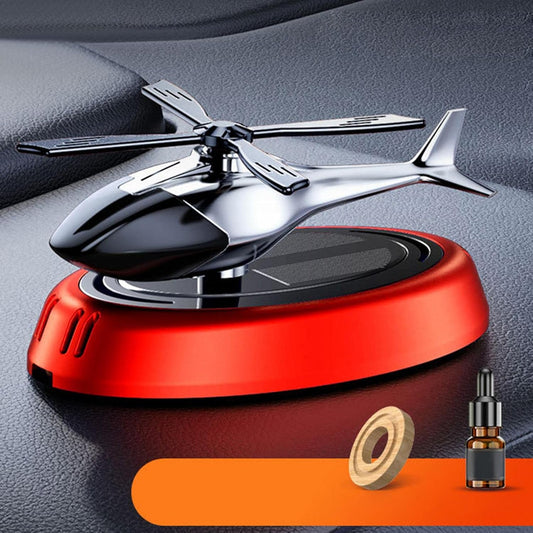 Solar Helicopter Car Air Freshener