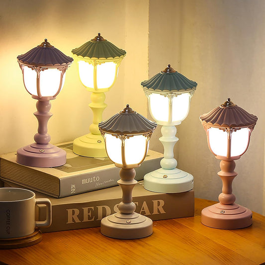 Night Light Vintage Switch Buttons Led Lamp